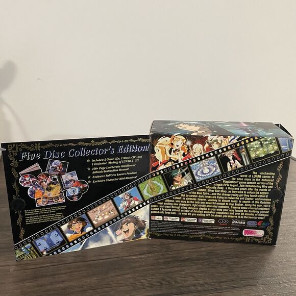 Lunar 2: Eternal Blue Complete Map & Pendant - Sony PlayStation 1 PS1 CIB - Picture 4 of 12